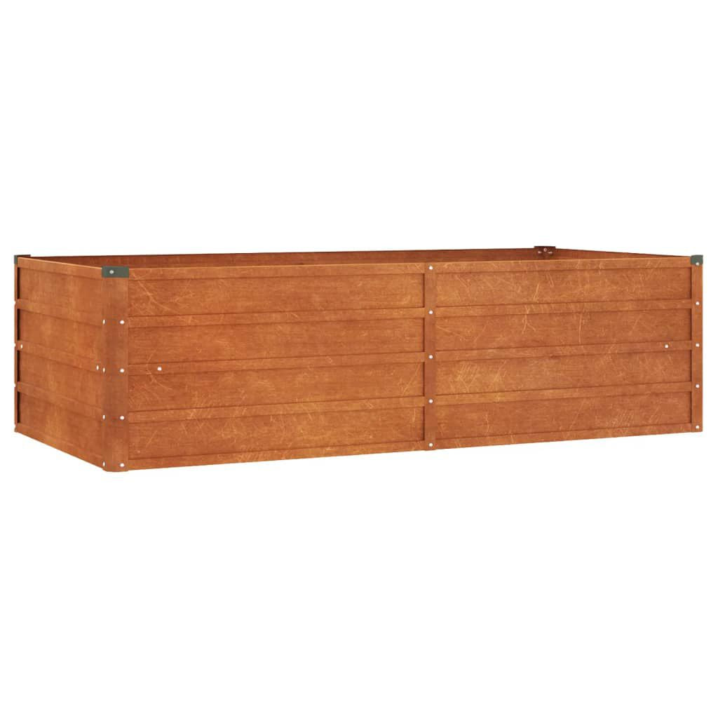 Hochbeet Rostig 100X100X45 Cm Cortenstahl