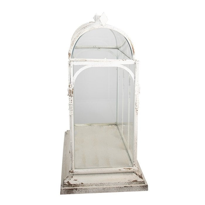 Mini-serre en métal & verre