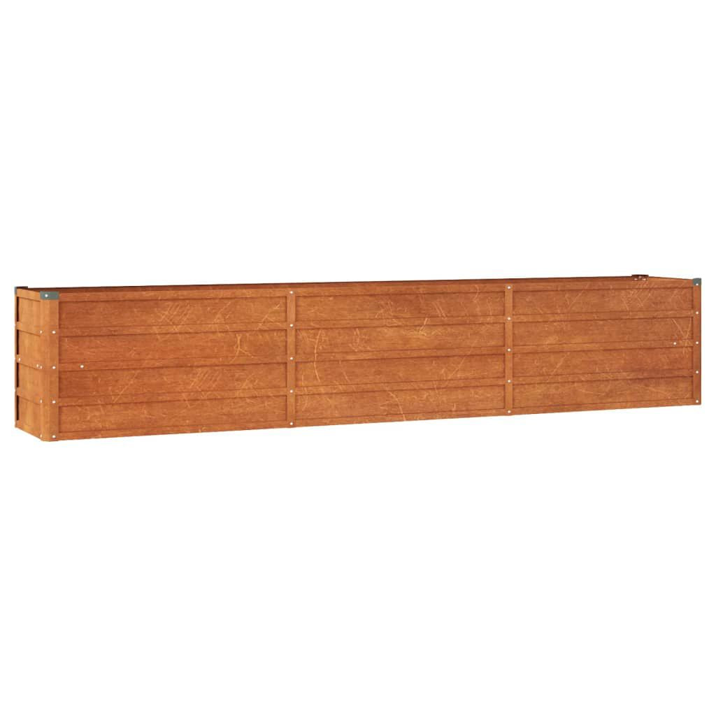 Hochbeet Rostig 100X100X45 Cm Cortenstahl
