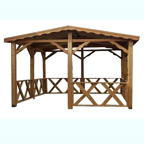 Pavillon de Jardin en Bois Massif – 9 m²