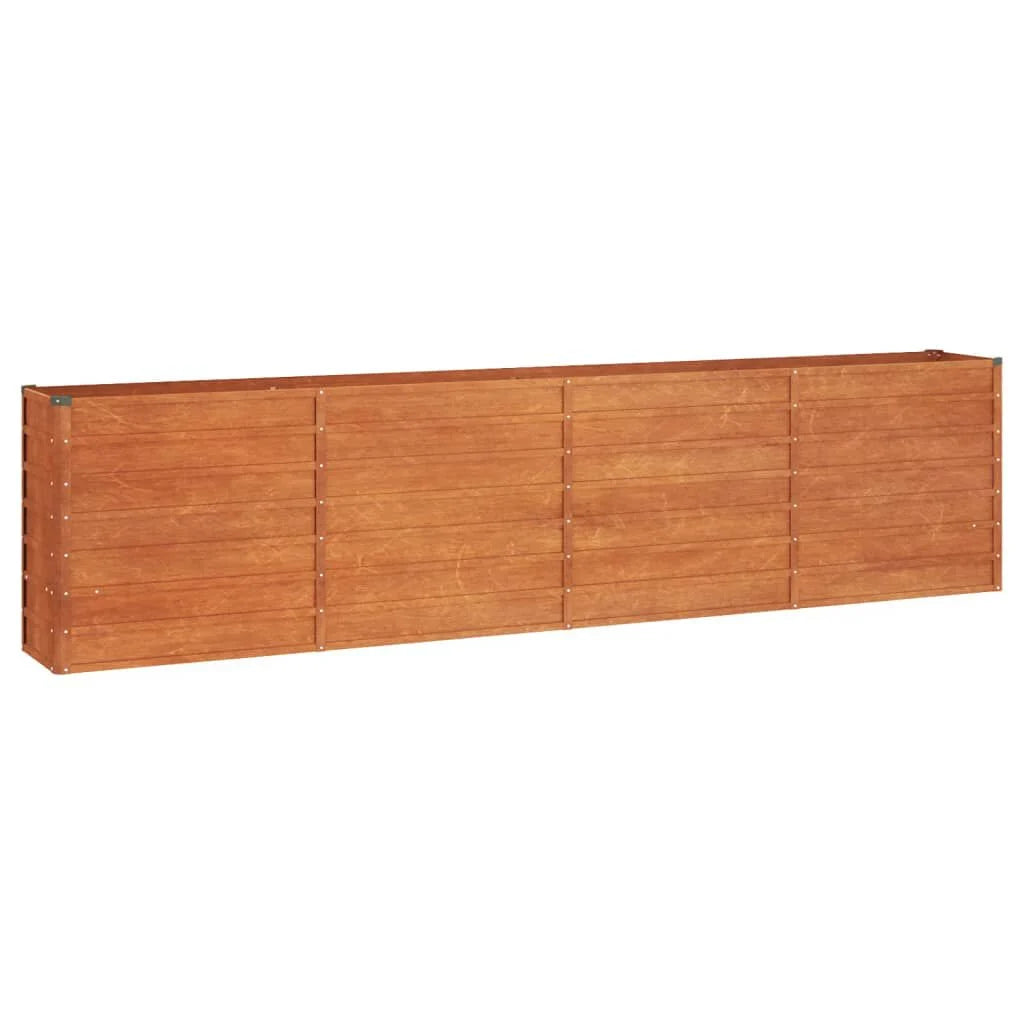 Hochbeet Rostig 100X100X45 Cm Cortenstahl