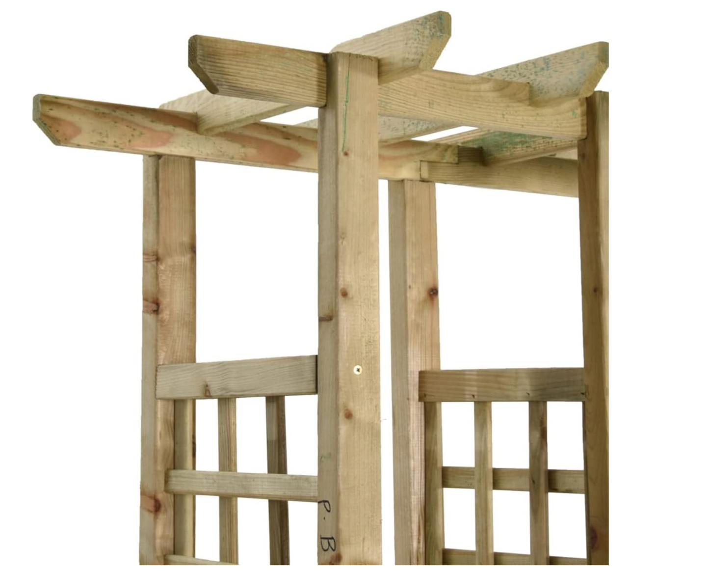 Pergola avec banc intégré – L’élégance naturelle