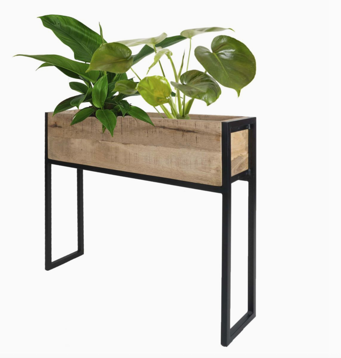 Pot Faab – Design bois & métal 84 cm