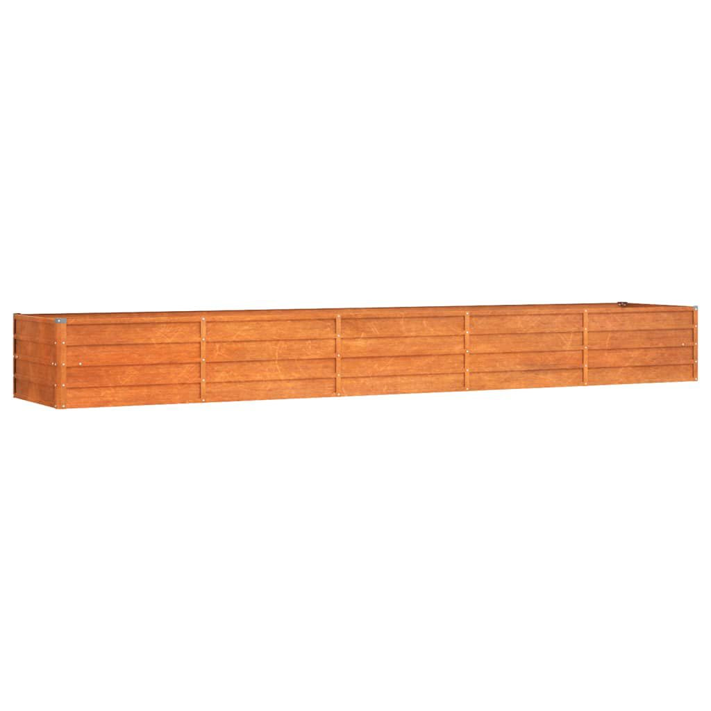 Hochbeet Rostig 100X100X45 Cm Cortenstahl