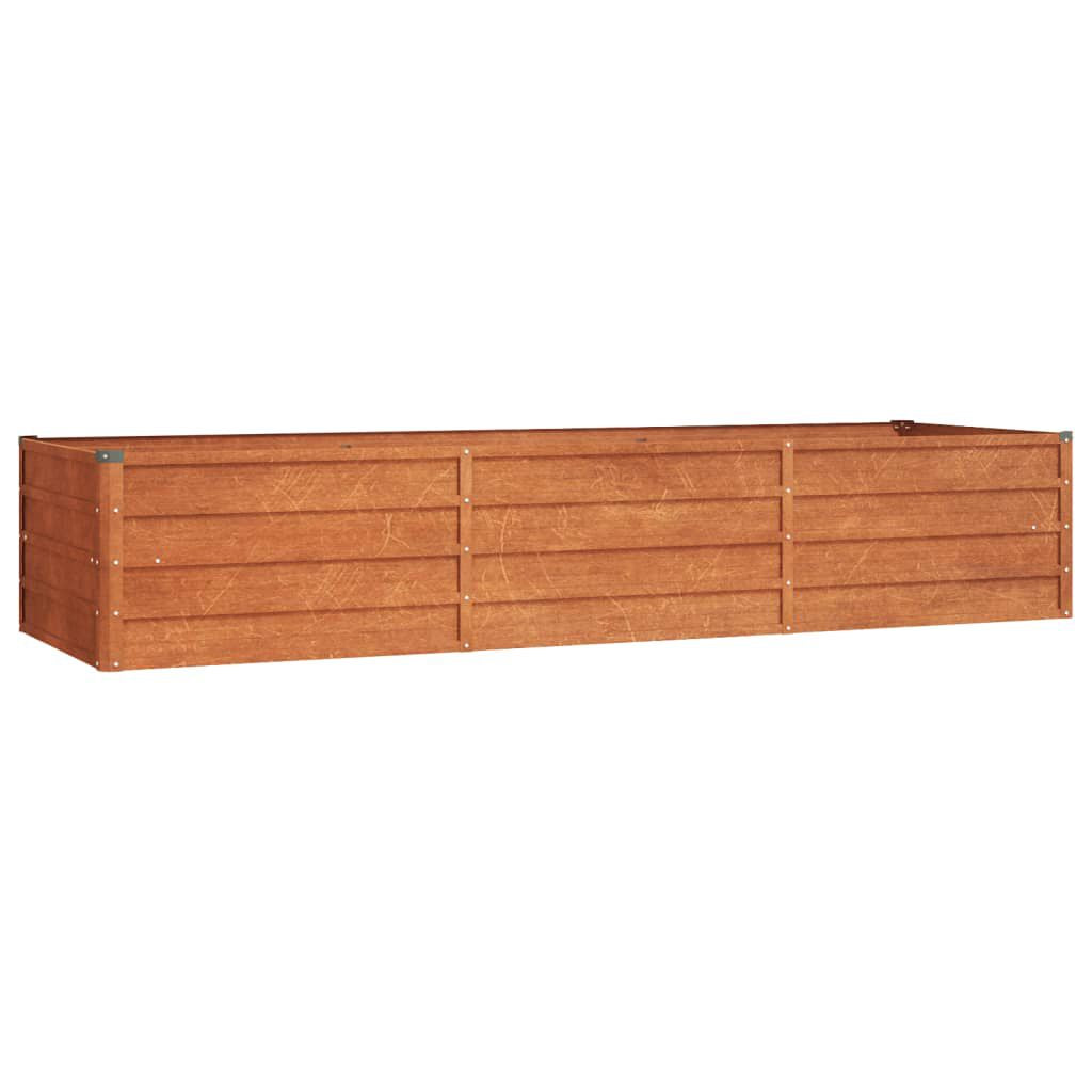 Hochbeet Rostig 100X100X45 Cm Cortenstahl