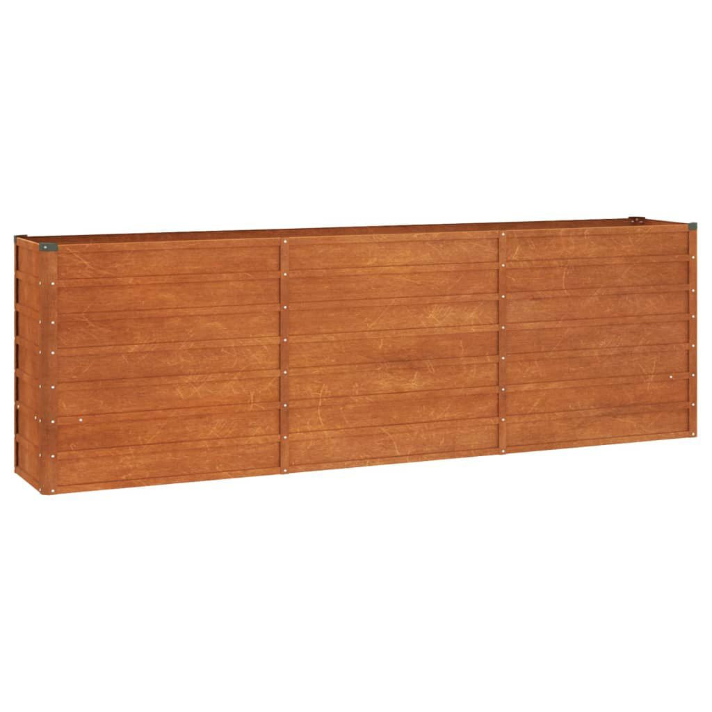 Hochbeet Rostig 100X100X45 Cm Cortenstahl