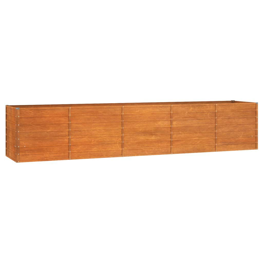 Hochbeet Rostig 100X100X45 Cm Cortenstahl
