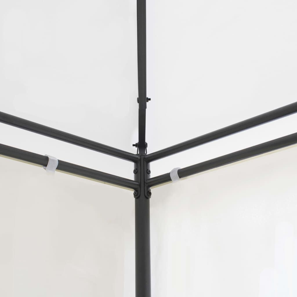 Gazebo 236.2"X117.3"X106.3" White 0.6 Oz/Ft²