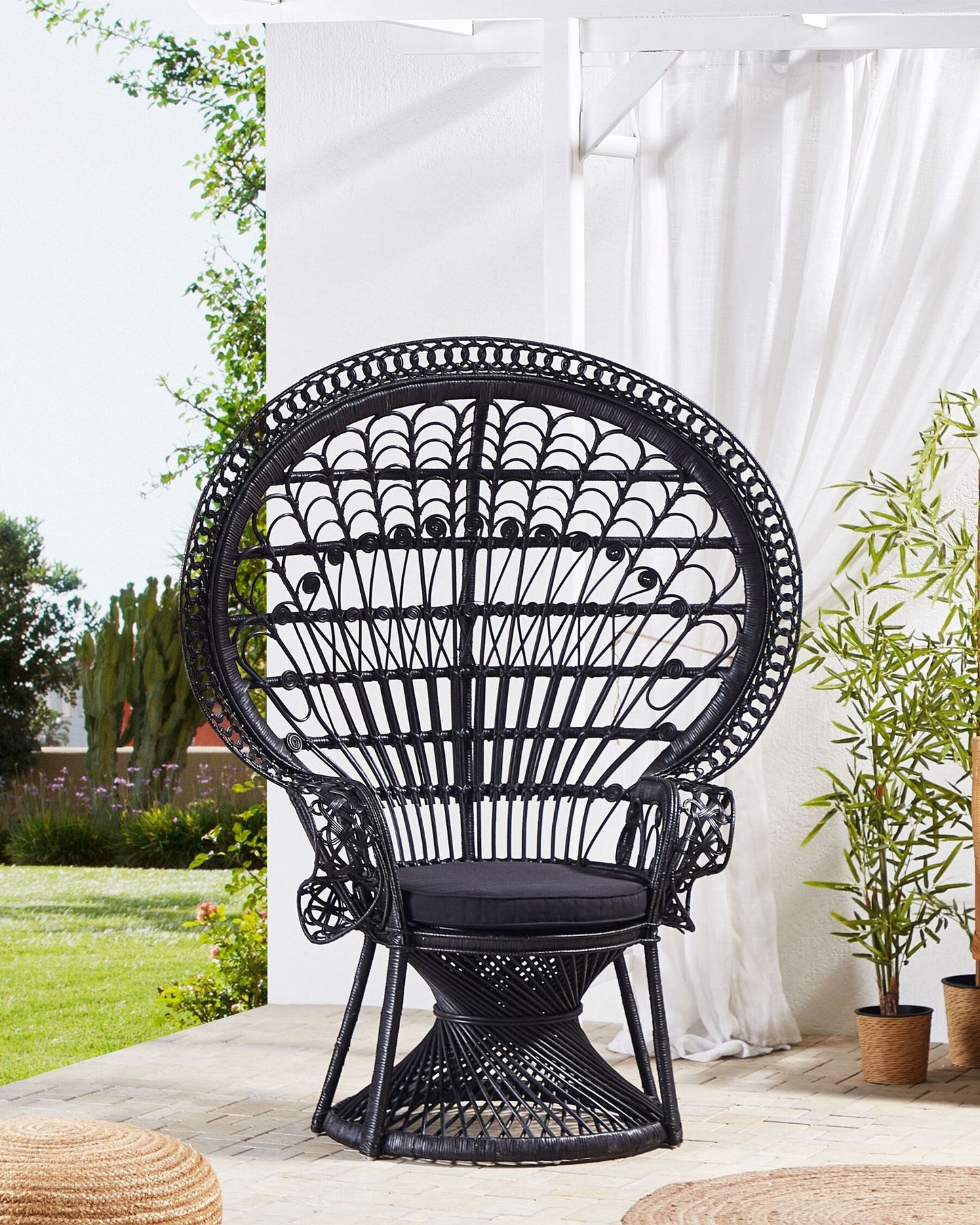 Fauteuil Emmanuelle – Rotin naturel