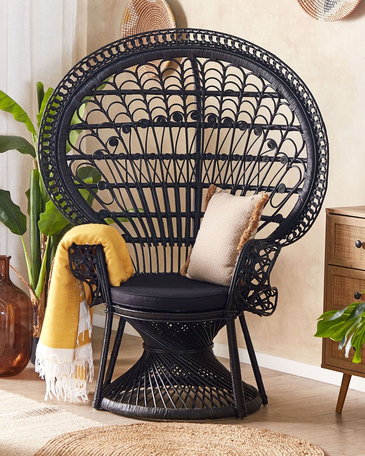 Fauteuil Emmanuelle – Rotin naturel