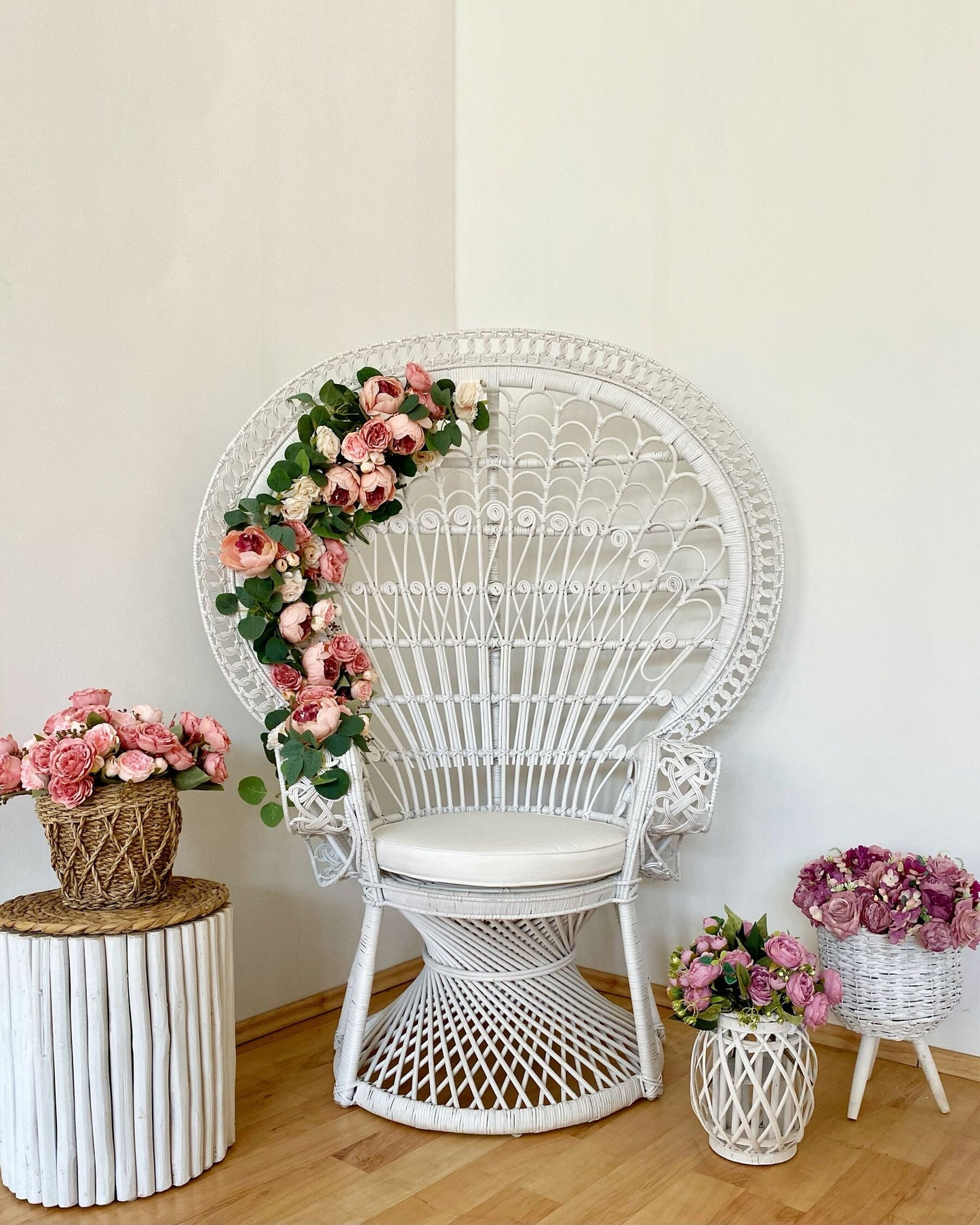 Fauteuil Emmanuelle – Rotin naturel